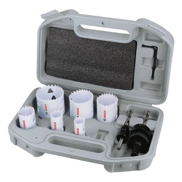 Набір коронок Bosch Multi Material Threaded 19-51х40 мм, 9 шт (2608594611)