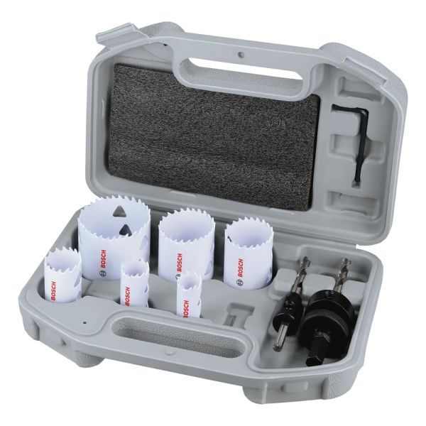 Набір коронок Bosch Multi Material Threaded 19-57х40 мм, 9 шт (2608594612)