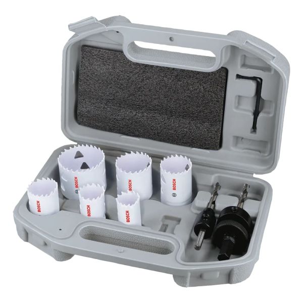 Набір коронок Bosch Multi Material Threaded 24-52х40 мм, 9 шт (2608594614)