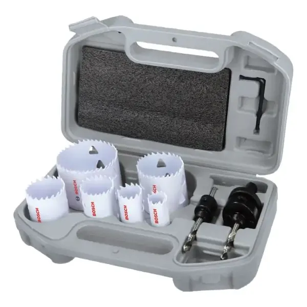 Набір коронок Bosch Multi Material Threaded 20-68х40 мм, 9 шт (2608594616)