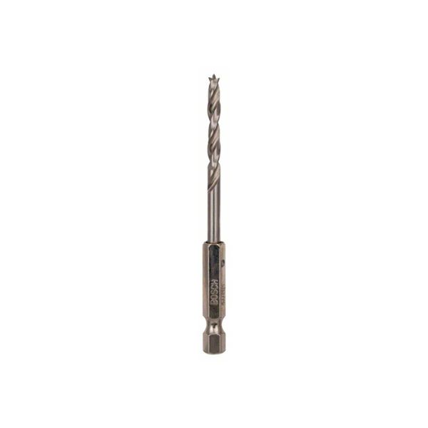 Сверло спиральное по дереву Bosch HEX 1/4", 4x43 мм (2608595520)