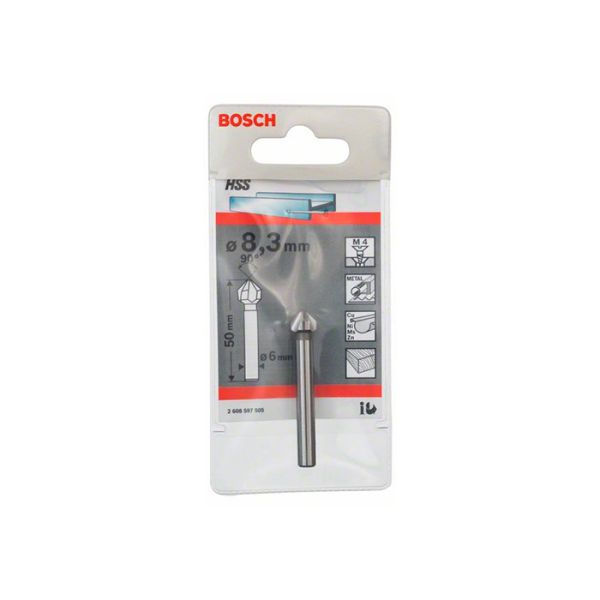 Зенкер Bosch HSS M4 8,3x50 мм (2608597505)