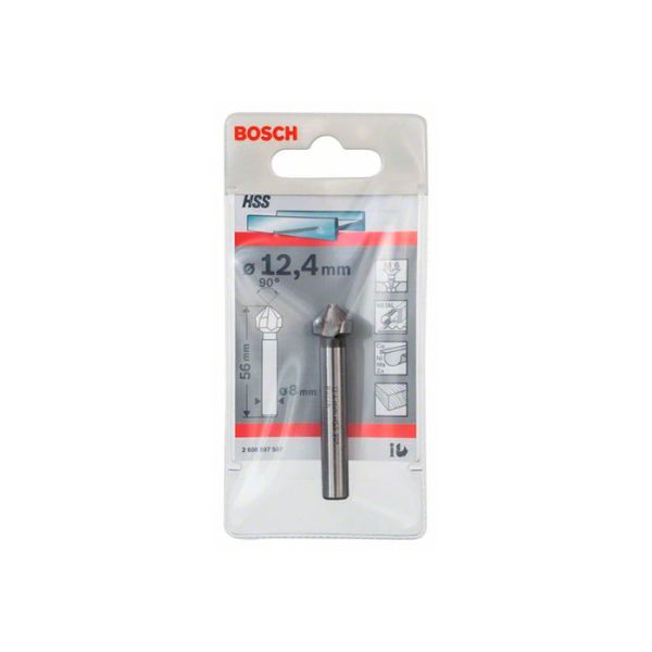 Зенкер Bosch HSS M6 12,4x56 мм (2608597507)