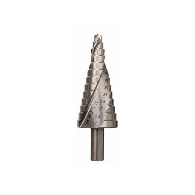 Сверло ступенчатое Bosch HSS (13 ступ.) 6-30 мм (2608597520)