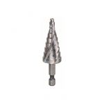 Сверло ступенчатое Bosch HSS HEX 1/4" (9 ступ.) 4-20 мм (2608597524)