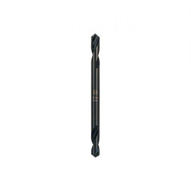 Сверло спиральное двухстороннее Bosch HSS-G 5x62 мм (10 шт.) (2608597594)