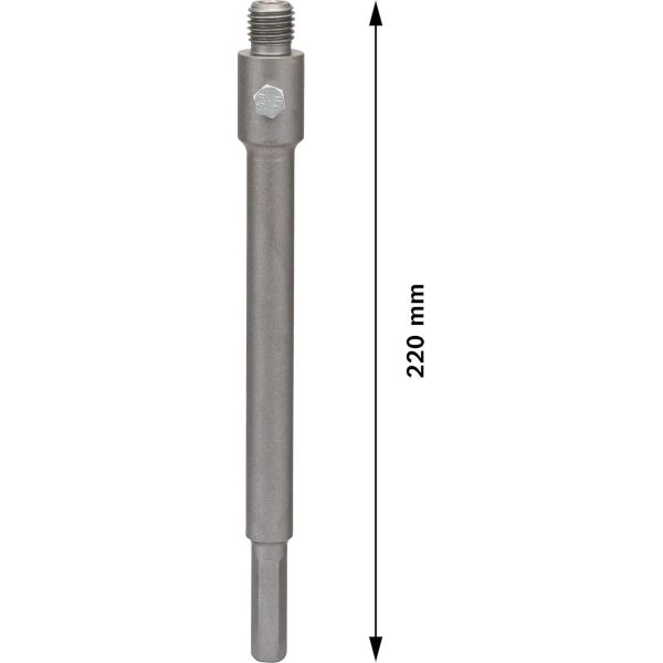 Перехідник Bosch PRO HEX Adapter для коронок M16, 220 мм (2608598109)
