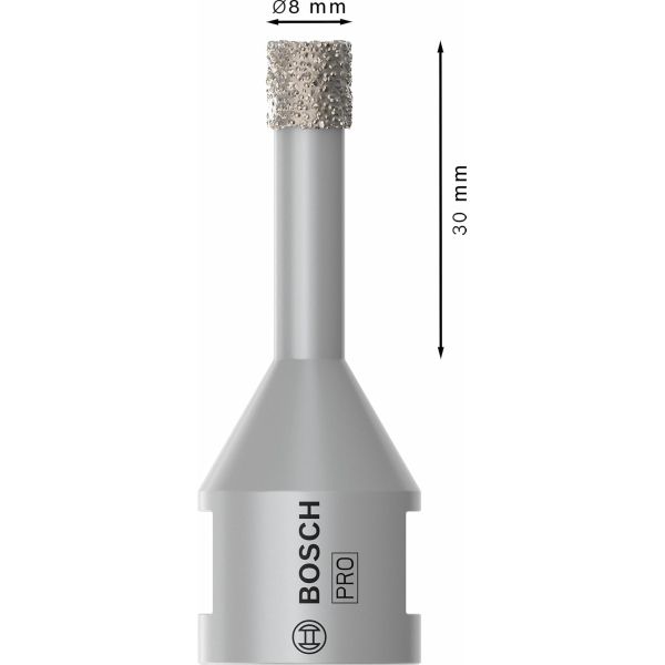 Алмазне свердло Bosch PRO Ceramic dry 8x30xM14 (2608599040)