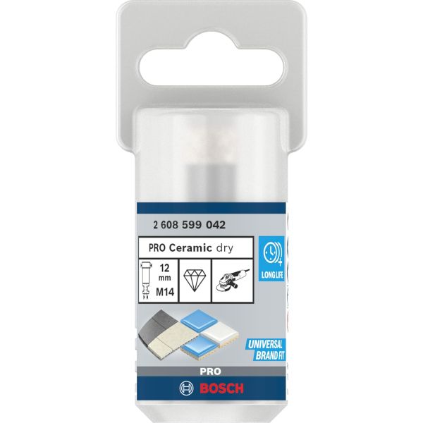 Алмазне свердло Bosch PRO Ceramic dry 12x30xM14 (2608599042)
