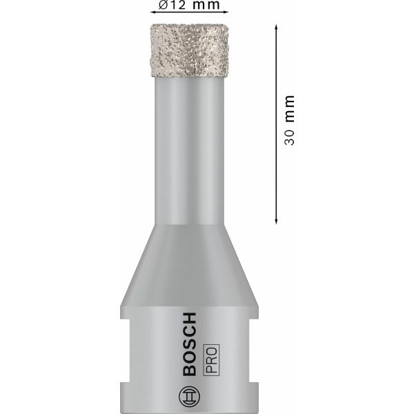 Алмазне свердло Bosch PRO Ceramic dry 12x30xM14 (2608599042)