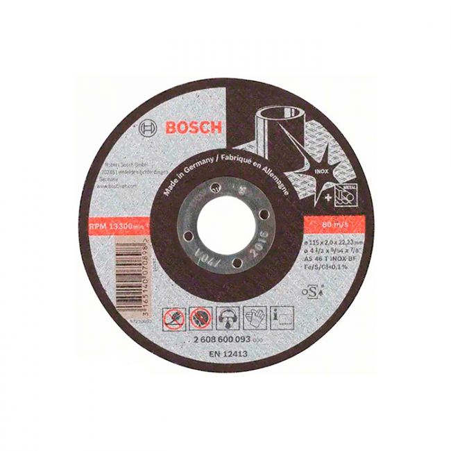 Круг отрезной Bosch Expert for Inox 115x2 мм (2608600093)