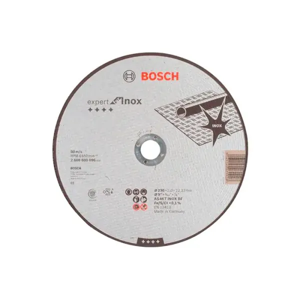 Коло відрізне Bosch Expert AS 46 T INOX BF 230x2 мм (2608600096)