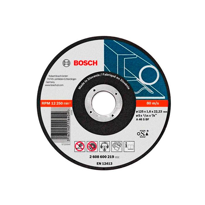 Круг отрезной Bosch Expert for Metal прямой 125x1,6 мм (2608600219)