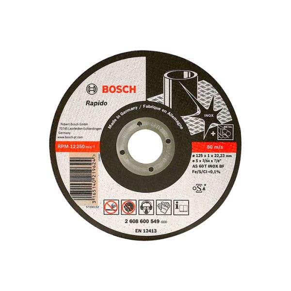 Коло відрізне Bosch Expert for Inox 125x1 мм (2608600549)