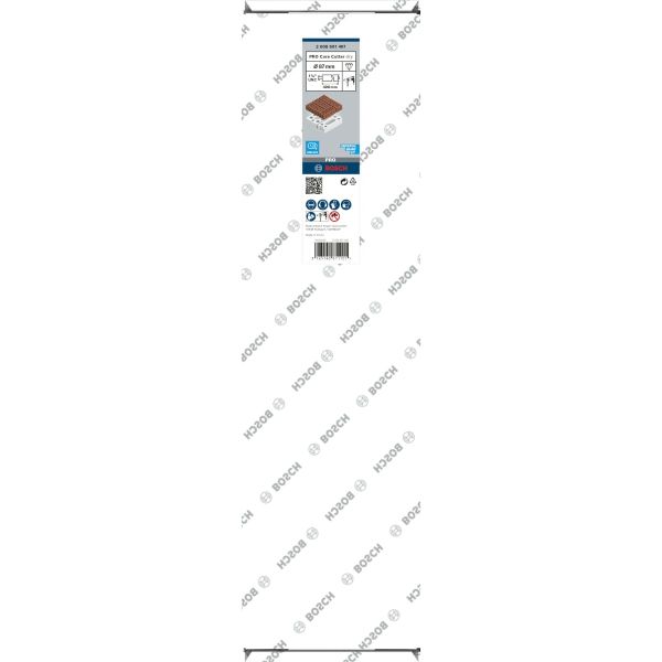 Алмазна коронка для сухого свердління Bosch PRO Core Cutter 1 1/4" UNC, 87x400 мм (2608601407)
