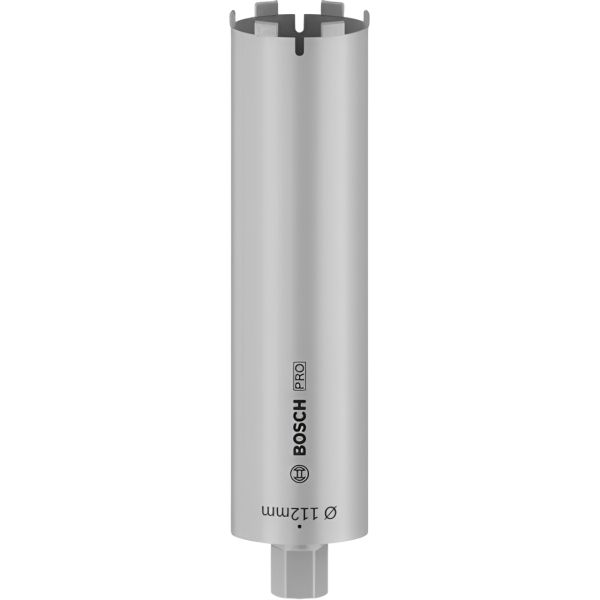 Алмазна коронка для сухого свердління Bosch PRO Core Cutter 1 1/4" UNC, 112x400 мм (2608601409)