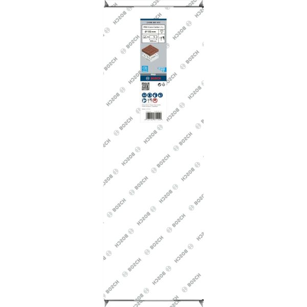 Алмазна коронка для сухого свердління Bosch PRO Core Cutter 1 1/4" UNC, 132x400 мм (2608601411)