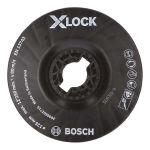 Опорна тарілка Bosch X-Lock з затискачем 125 мм середня (2608601715)