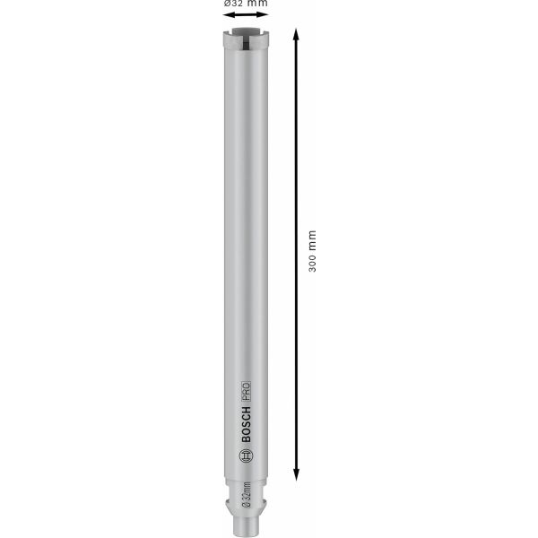 Алмазна коронка Bosch PRO Core Cutter wet, 32х300 мм, G 1/2" (2608601734)