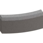 Змінні алмазні сегменти для коронки Bosch PRO Core Cutter wet, 72x10 мм, 1 1/4 UNC, 7 шт (2608601750)