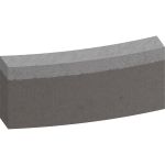 Змінні алмазні сегменти для коронки Bosch PRO Core Cutter wet, 122x10 мм, 1 1/4 UNC, 10 шт (2608601753)