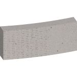 Змінні алмазні сегменти для коронки Bosch PRO Core Cutter wet, 182x10 мм, 1 1/4 UNC, 12 шт (2608601805)