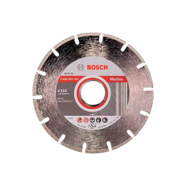 Диск отрезной алмазный универсальный (чистый рез) Bosch 115x22,23x2,2 (2608602282)