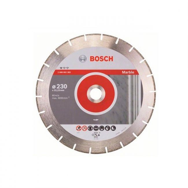 Диск отрезной алмазный универсальный (чистый рез) Bosch 230x22,23x2,8 (2608602283)