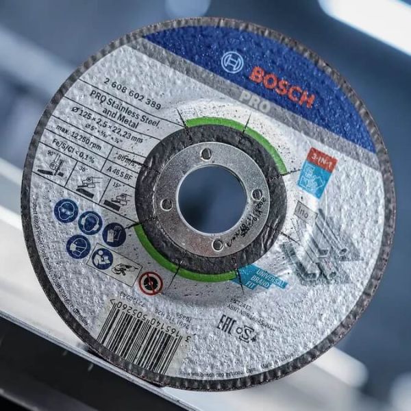 Круг відрізний Bosch PRO Stainless Steel and Metal 125x2.5x22.23 мм (2608602389)
