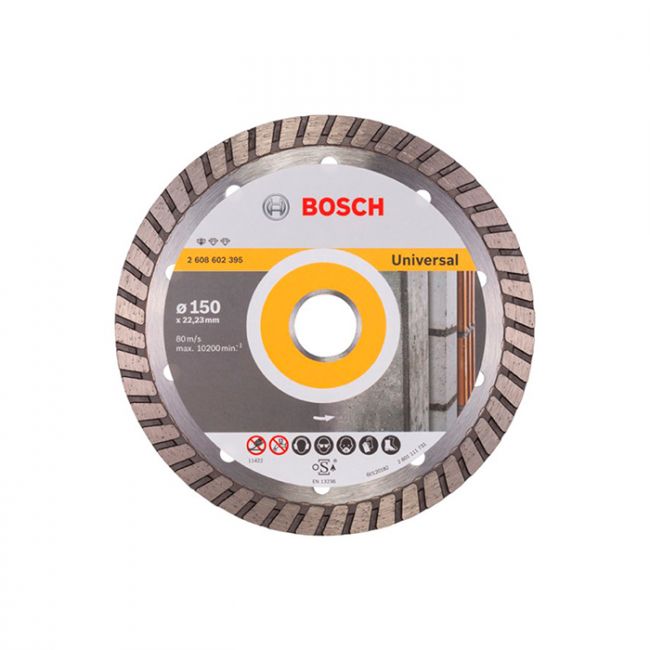 Диск отрезной алмазный универсальный Bosch 150x22,23x2,5 (2608602395)