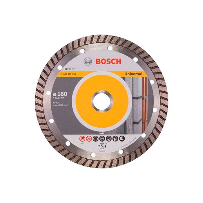 Диск отрезной алмазный универсальный Bosch 180x22,23x2,5 (2608602396)