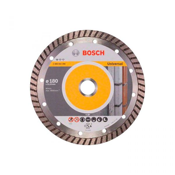 Диск отрезной алмазный универсальный Bosch 180x22,23x2,5 (2608602396)