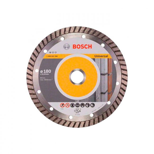 Диск отрезной алмазный универсальный Bosch 180x22,23x2,5 (2608602396)
