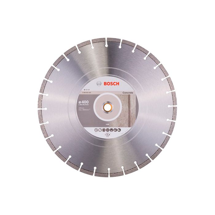 Диск отрезной алмазный по бетону Bosch 400x20/25,4x3,2 (2608602545)