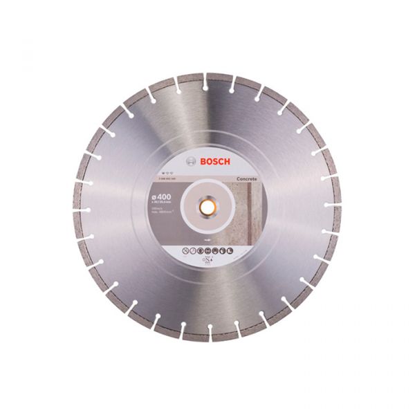 Диск отрезной алмазный по бетону Bosch 400x20/25,4x3,2 (2608602545)