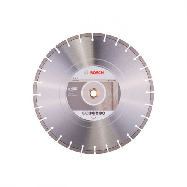 Диск отрезной алмазный по бетону Bosch 400x20/25,4x3,2 (2608602545)