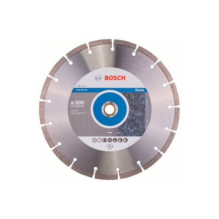 Диск отрезной алмазный по камню Bosch 300x20/25,4x3,1 (2608602602)