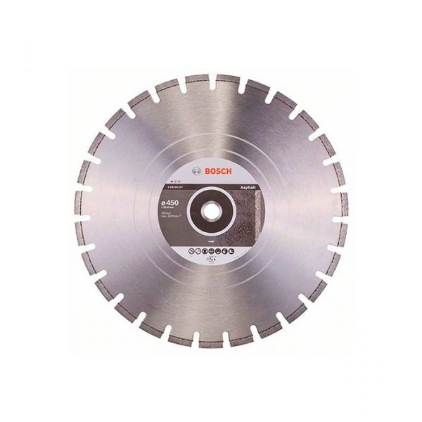 Диск отрезной алмазный по асфальту Bosch 450x25,4x3,2 (2608602627)