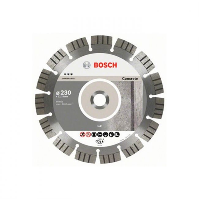 Диск отрезной алмазный по бетону Bosch 300x22,23x2,8 (2608602656)