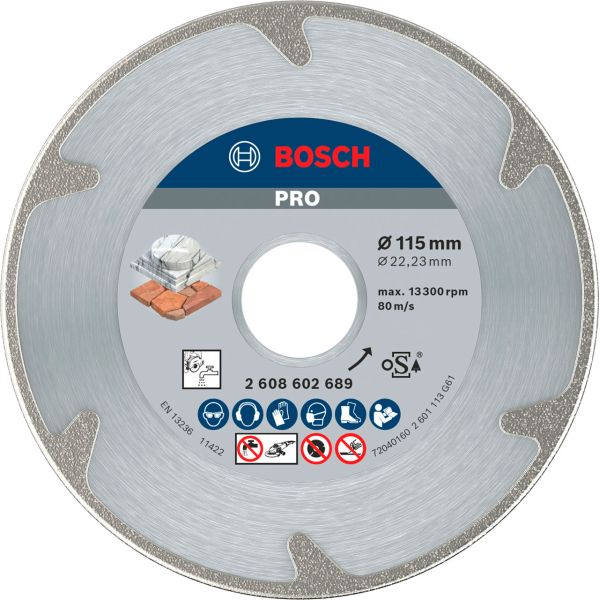 Алмазний круг Bosch Best for Marble 115x22,23x2,2x3 мм (2608602689)