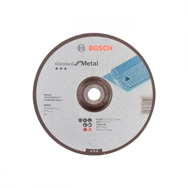Круг отрезной Bosch Standard for Metal выпуклый 230x3 мм (2608603162)