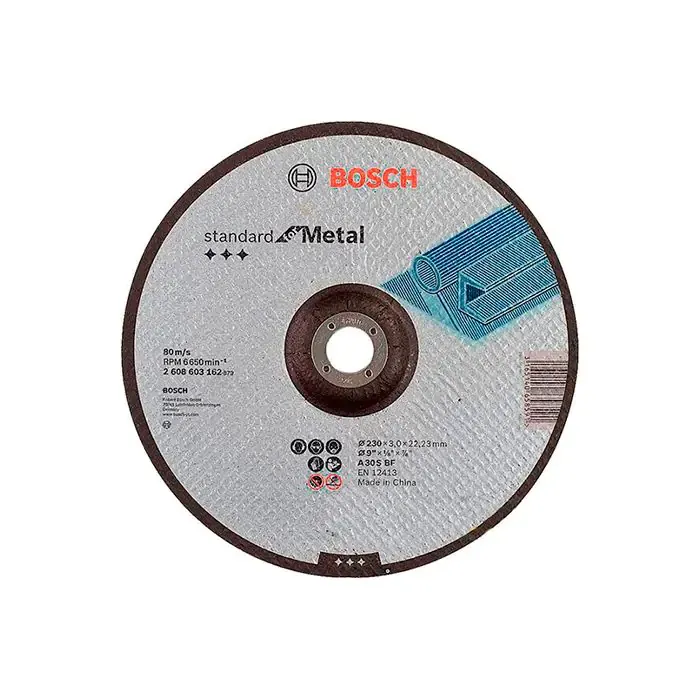 Круг отрезной Bosch Standard for Metal прямой 230x3 мм (2608603168)