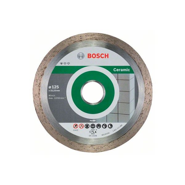 Диск алмазный по керамике Bosch 125x22,23x1,6 (10 шт) (2608603232)