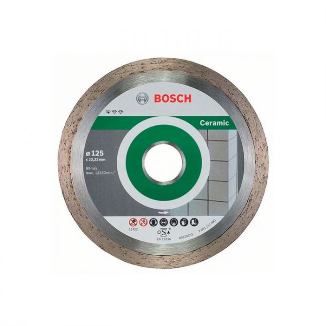 Диск алмазный по керамике Bosch 125x22,23x1,6 (10 шт) (2608603232)