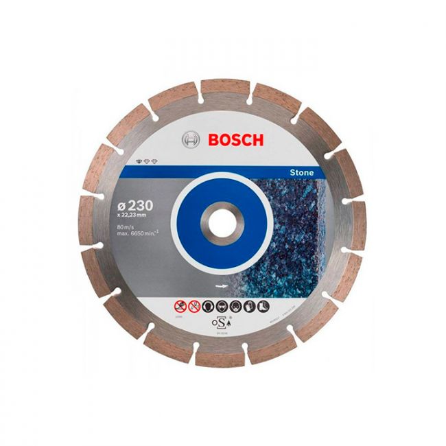 Диск алмазный по камню Bosch 230x22,23x2,3 (10 шт) (2608603238)