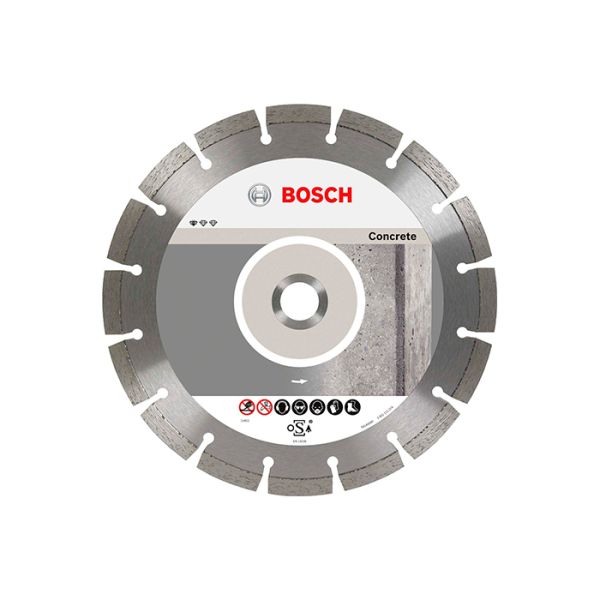 Диск отрезной алмазный по бетону Bosch Standard for Concrete 115x22.2x1.6 мм (10 шт) (2608603239)