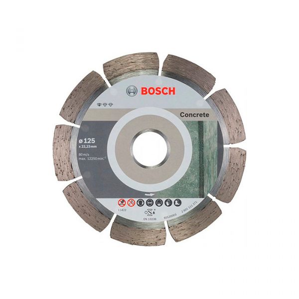 Диск алмазный по бетону Bosch 125x22,23x1,6 (10 шт) (2608603240)