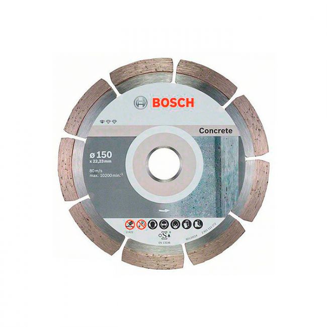 Диск отрезной алмазный Bosch Standard for Concrete 180x22.2x2 мм (10 шт) (2608603242)