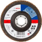 Шліфувальний круг Bosch X431 Standard for Metal, 125 мм, 22,23 мм, 40, прямий (2608603716)