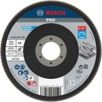 Складчастий шліфкруг Bosch Best for Metal, X571, 125?22,23 мм, К80 (2608606924)
